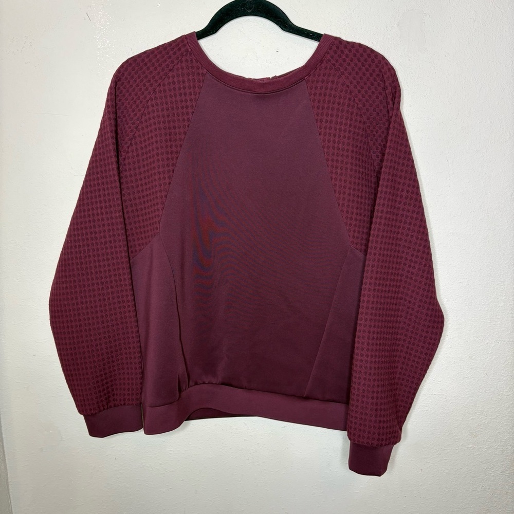 United Colors of Benetton Crewneck Sweater - Burgundy Medium